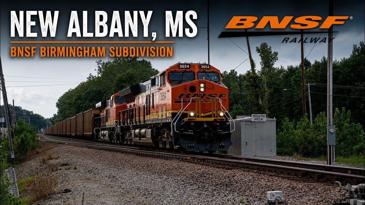 Железнодорожная камера New Albany, MS