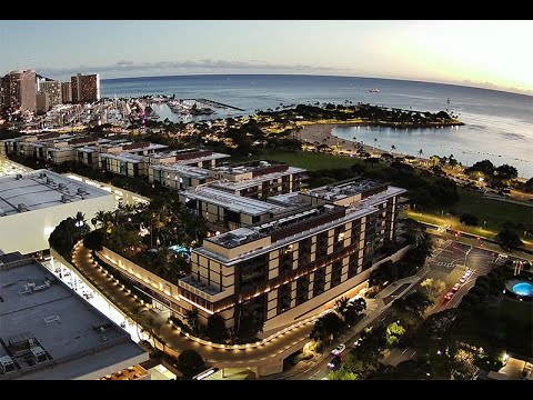 Вид на Ала-Моана, Гонолулу