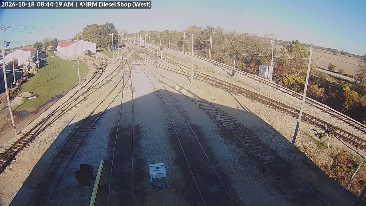 Дизельное депо Запад Музея железной дороги Иллинойса