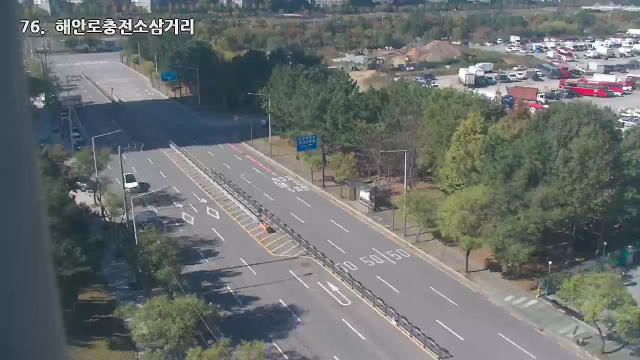 Coastal Road Charging Station Junction, Ansan