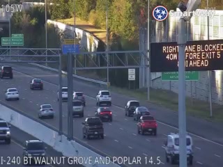 I-240 bt. Poplar & Walnut Grove