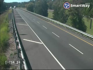 I-75 South of Hiwassee River
