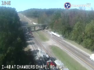I-40 EB at Chambers Chapel Rd at Mile Marker 22.9