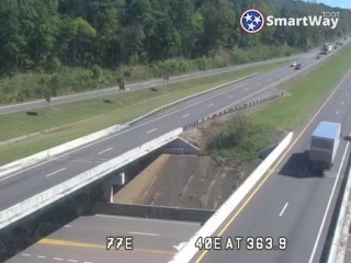 I-40 East @ 363.9 Mile Marker