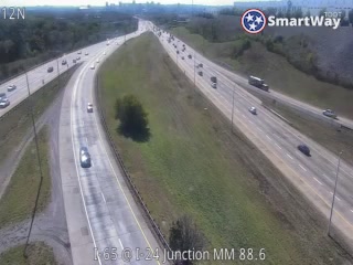 I-65 NB  @ I-24 Junction, n/o Trinity Lane (MM 88.53) (R3_012)