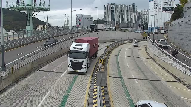 Jangpyeong Tunnel, Gamcheon exit