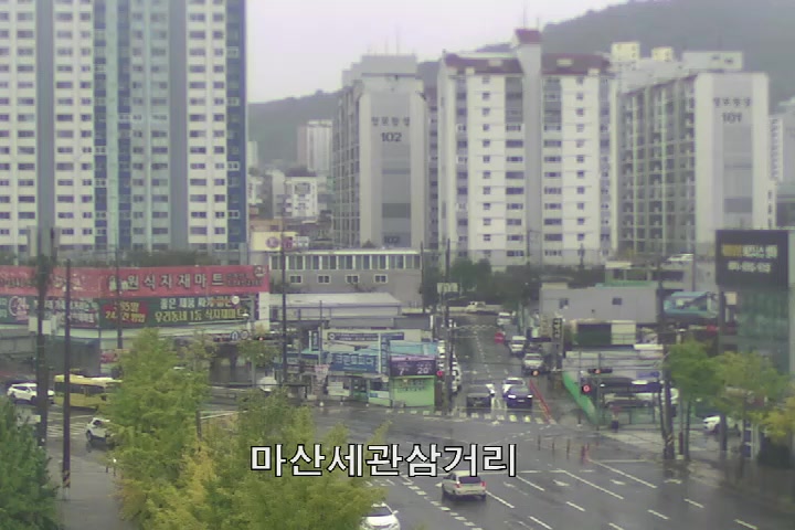 Masan Customs Three-way Intersection