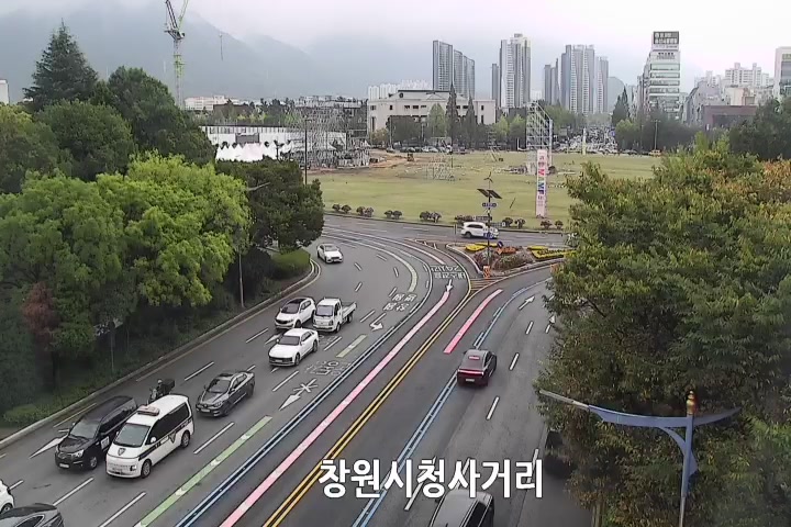 Changwon City Hall Intersection