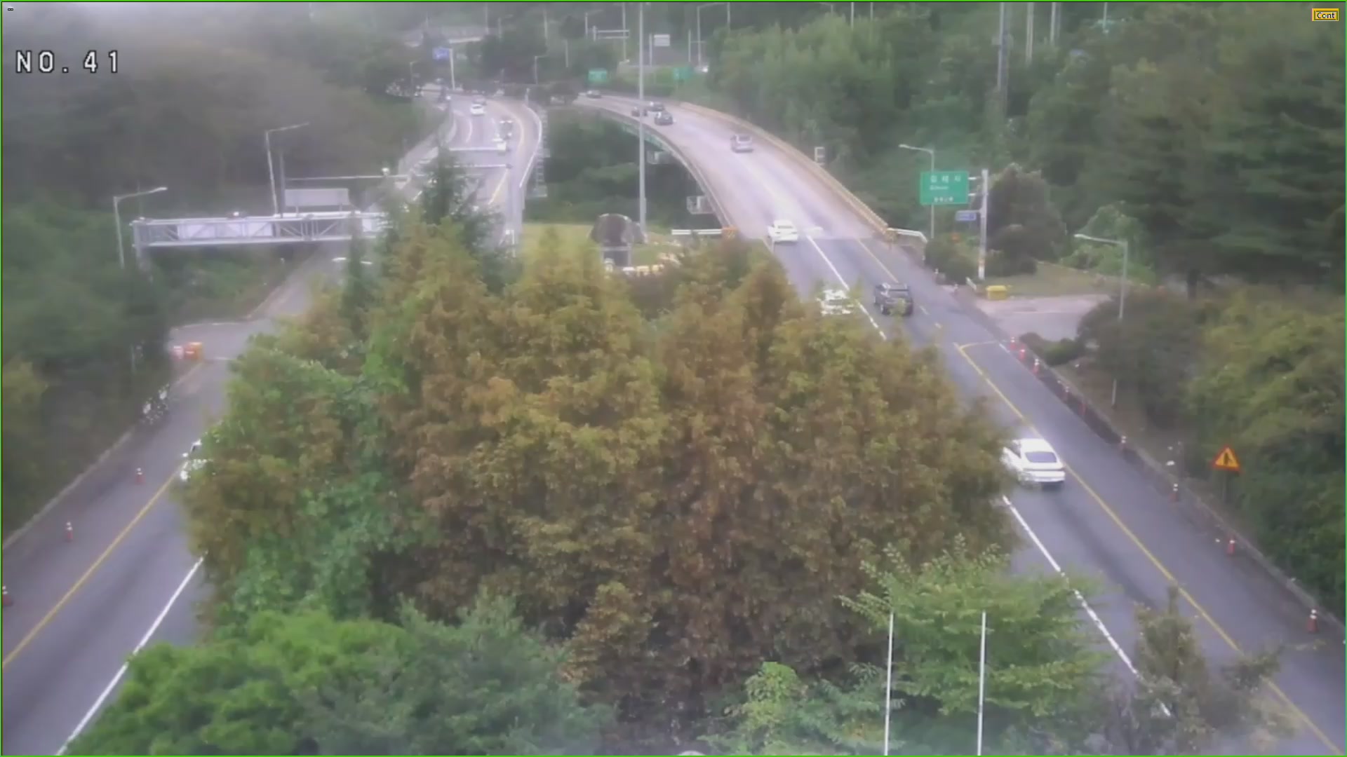 Changwon Tunnel, Jangyu Side