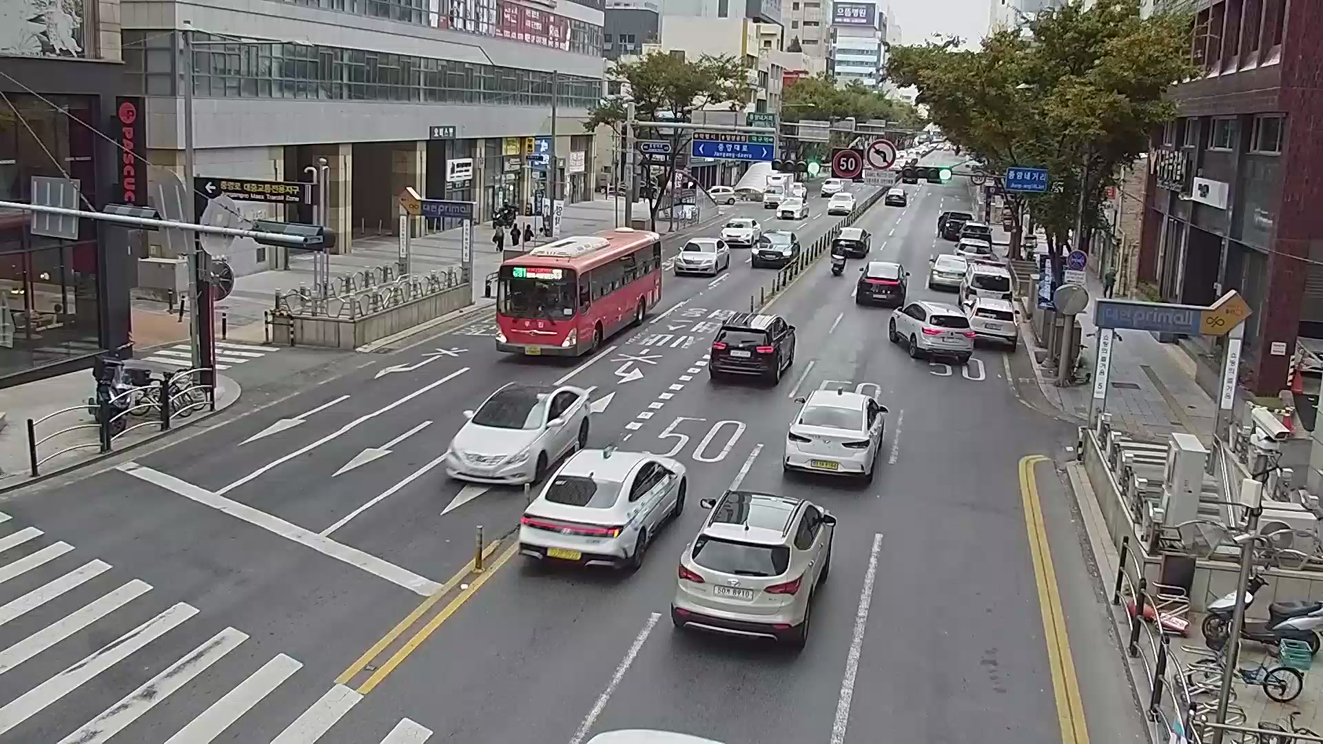 Jungang Intersection, Daegu