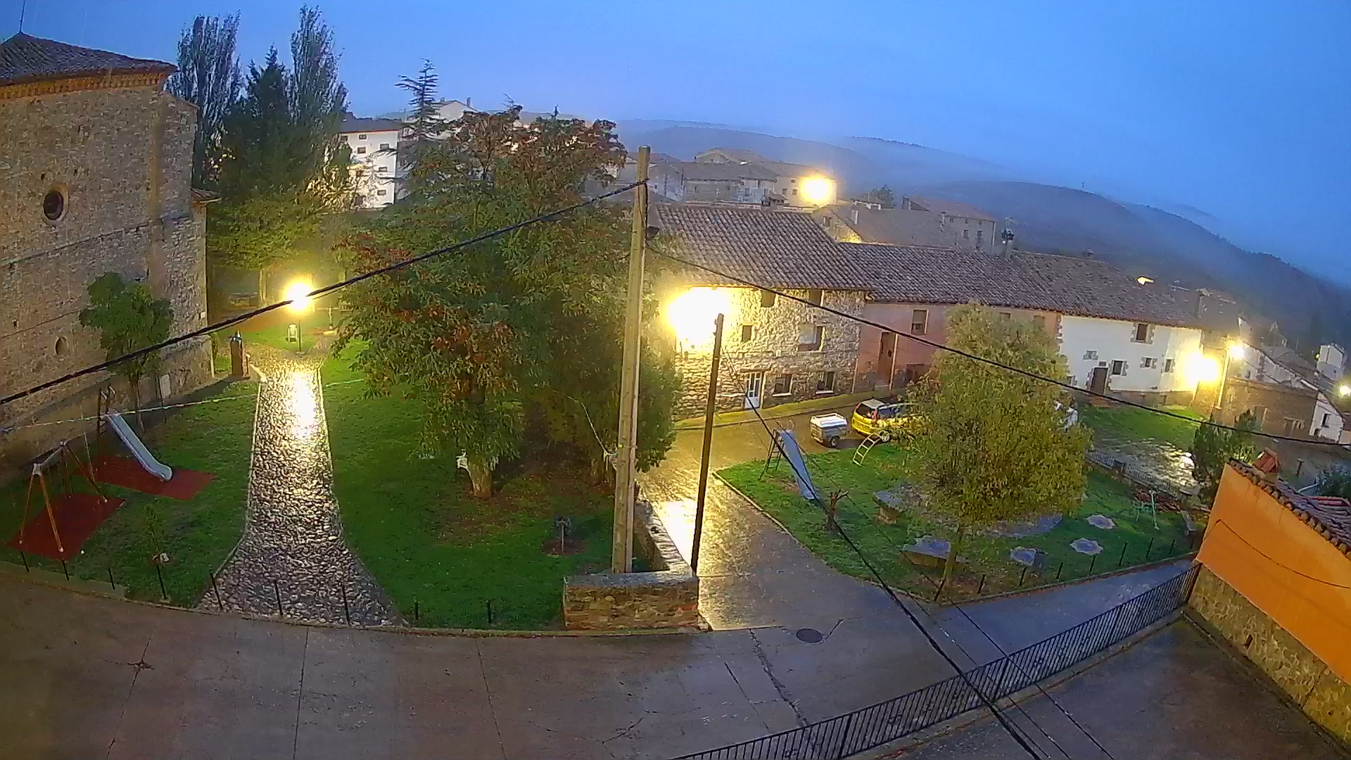 Monteagudo del Castillo - vista desde el ayuntamiento