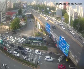Rama IV Road Expressway Interchange