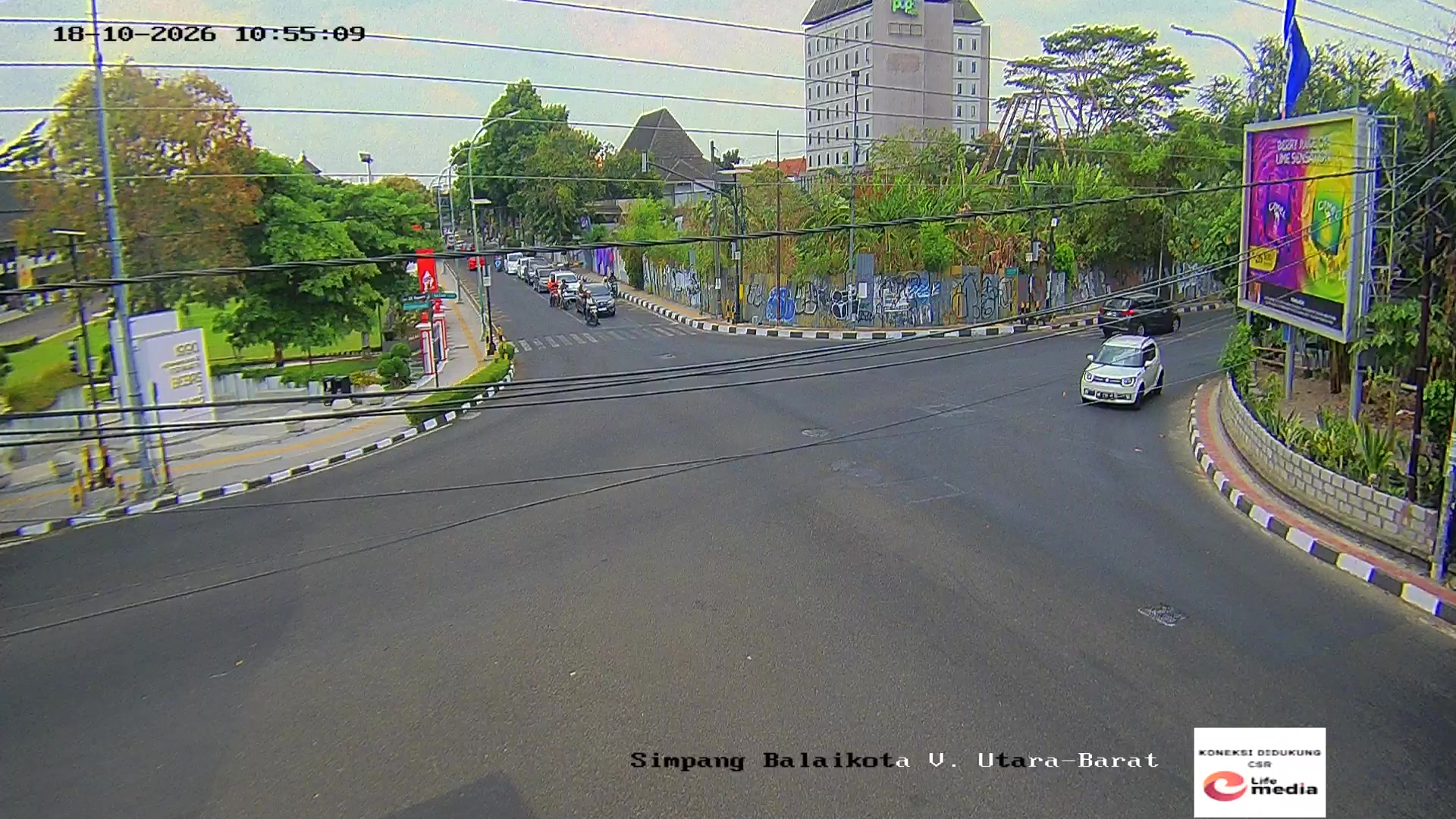 Simpang Balaikota View Utara-Barat