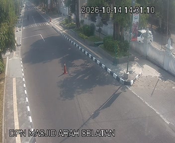 Masjid Agung Sleman arah Selatan