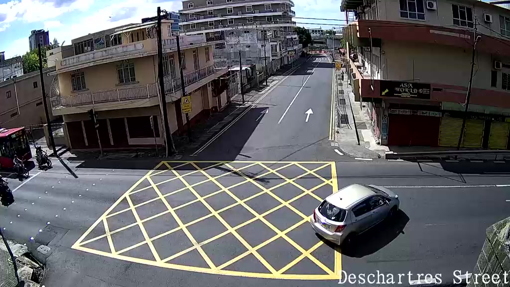 Mauritius - Deschartes Street Junction