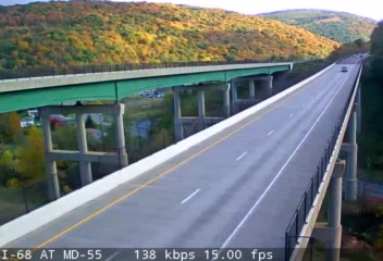 RWIS I-68 EB AT MD 55