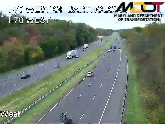 I-70 West of Bartholows Rd