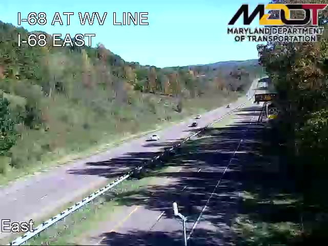 I-68 at WV Line