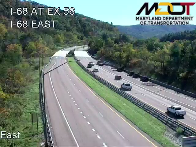 I-68 at Exit 56 Black Valley Rd