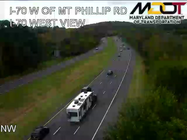 I-70 West of Mt Phillip Rd