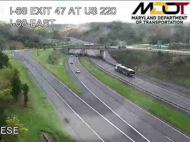 I-68 at Exit 47 US 220