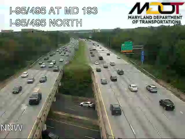 I-95/495 AT MD 193 Greenbelt Rd