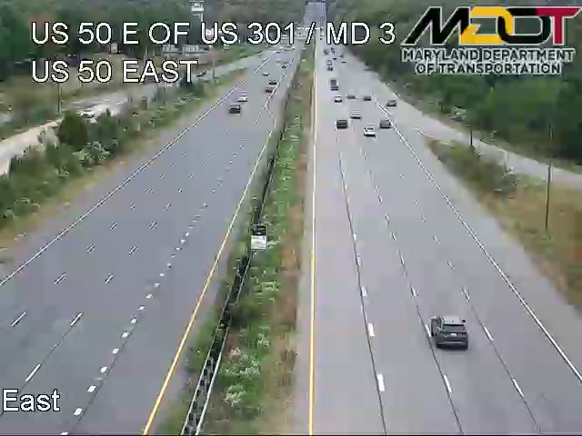 US 50 E OF US 301/MD 3