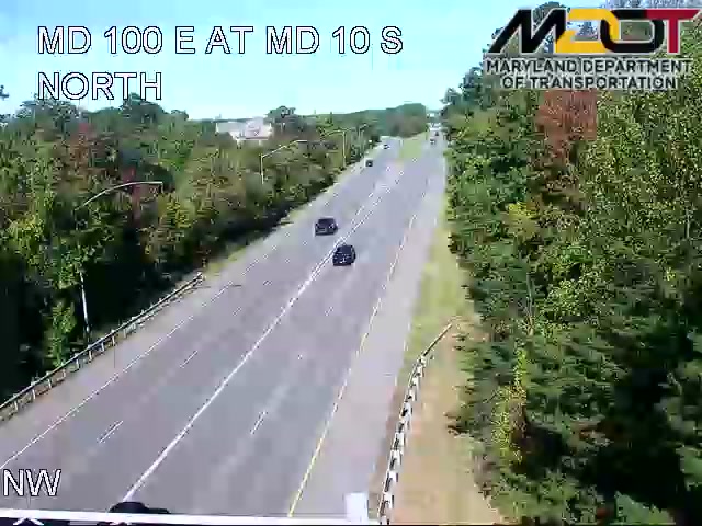 MD 100 EAST AT MD 10 SOUTH