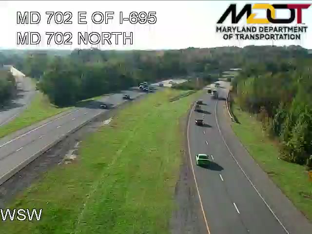 MD 702 EAST OF I-695