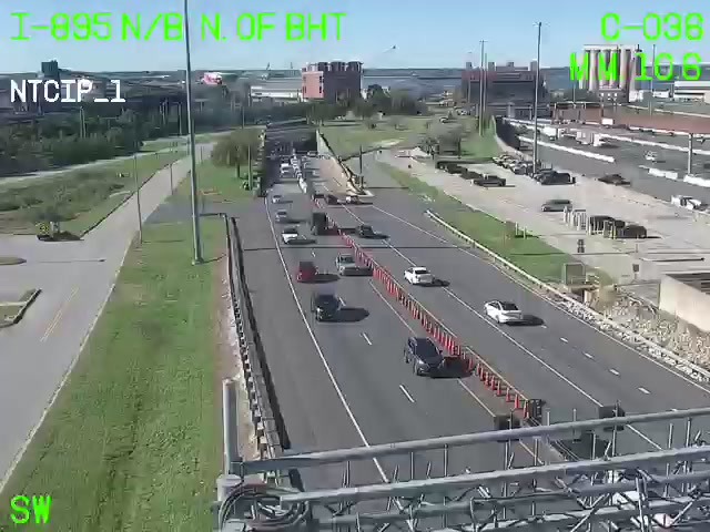 I-895 N. OF HARBOR TUNNEL (C036) MM 10.6