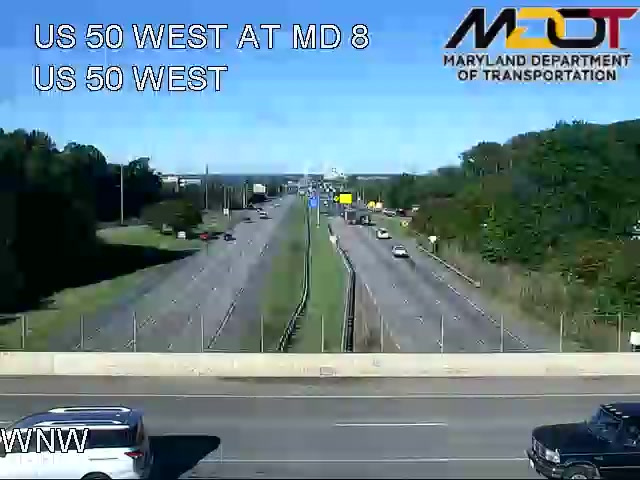 US 50 WEST AT MD 8