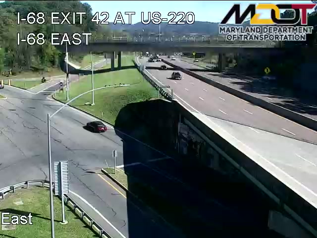 I-68 at Exit 42 US 220