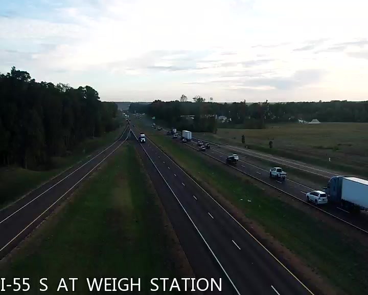 I-55 S at Weigh Station