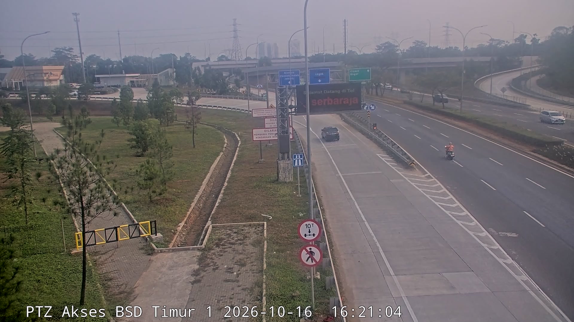 Jalan Akses On Ramp BSD Timur 1 On Ramp