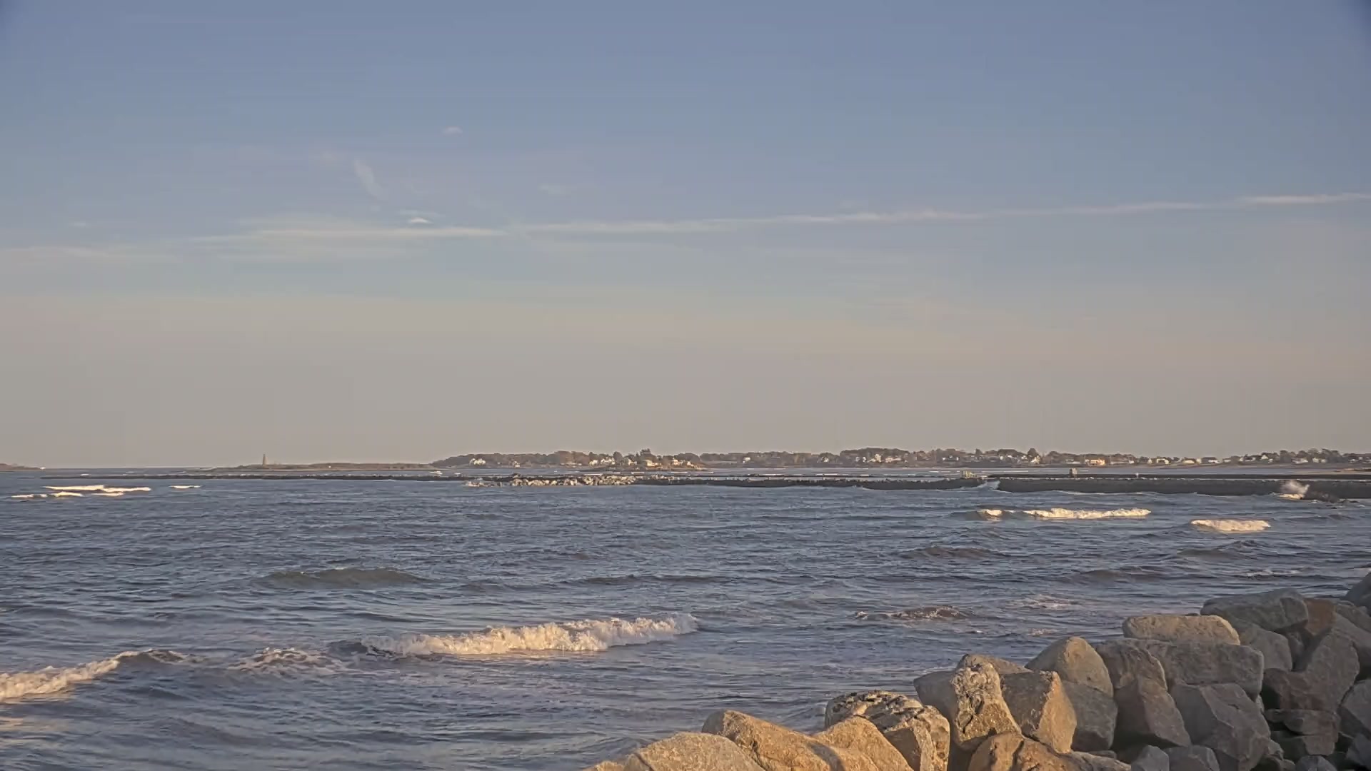Camp Ellis Beach at Saco, ME - South view
