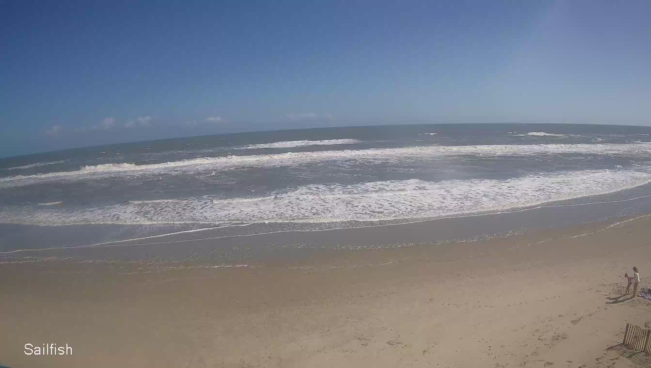 Beachfront from Sailfish Street Beach Access, Corolla, NC