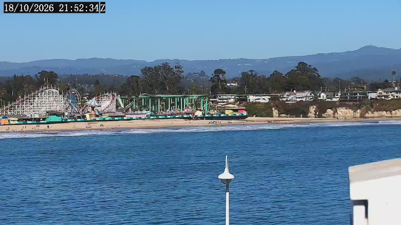 Santa Cruz Wharf at Santa Cruz, CA