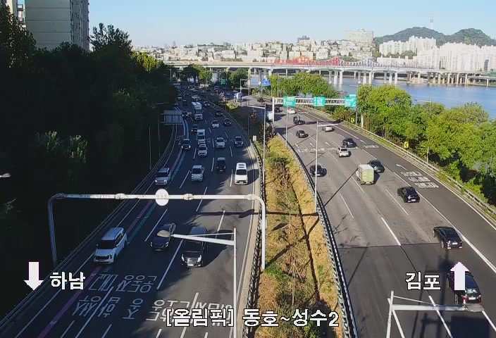 Dongho Bridge South, Olympic Boulevard