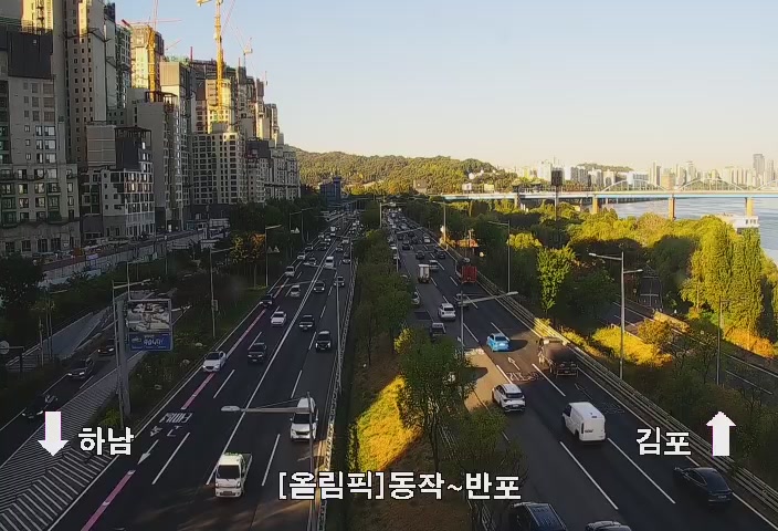 Banpo Apartments, Olympic Boulevard