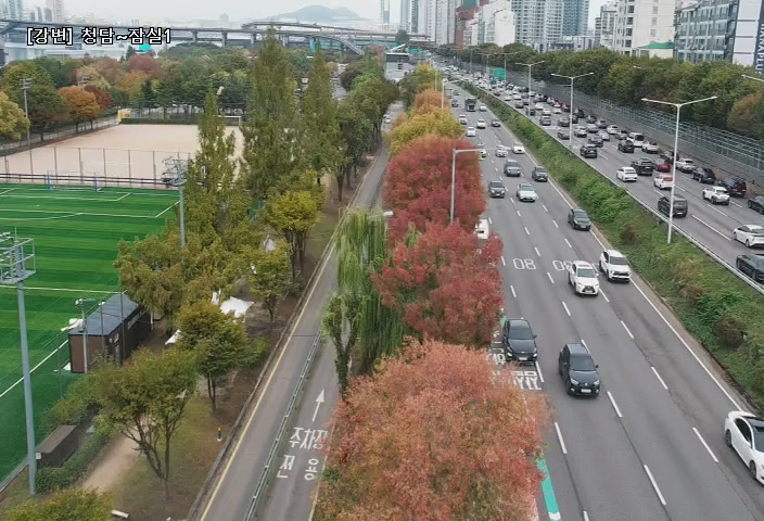 Gangbyeon-bukro, Jamsil-Cheongdam Area