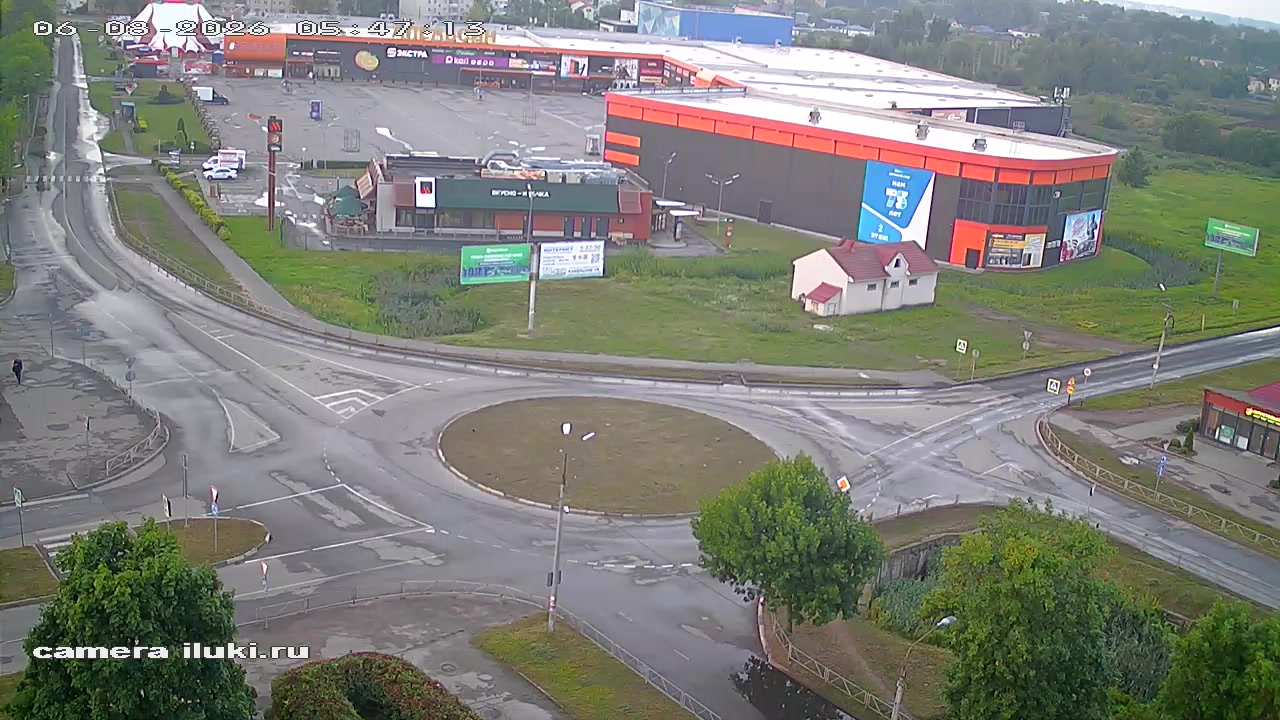 สถานที่ประจำตำบล Velikiye Luki, ถนนรถไฟ