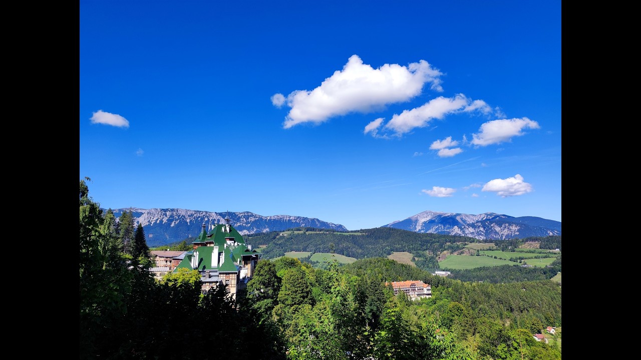 Панорама Земмеринга из Panoramahotel Wagner