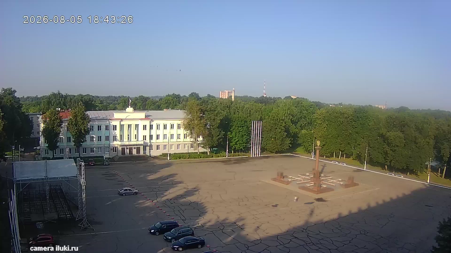Площадь Ленина в Великих Луках