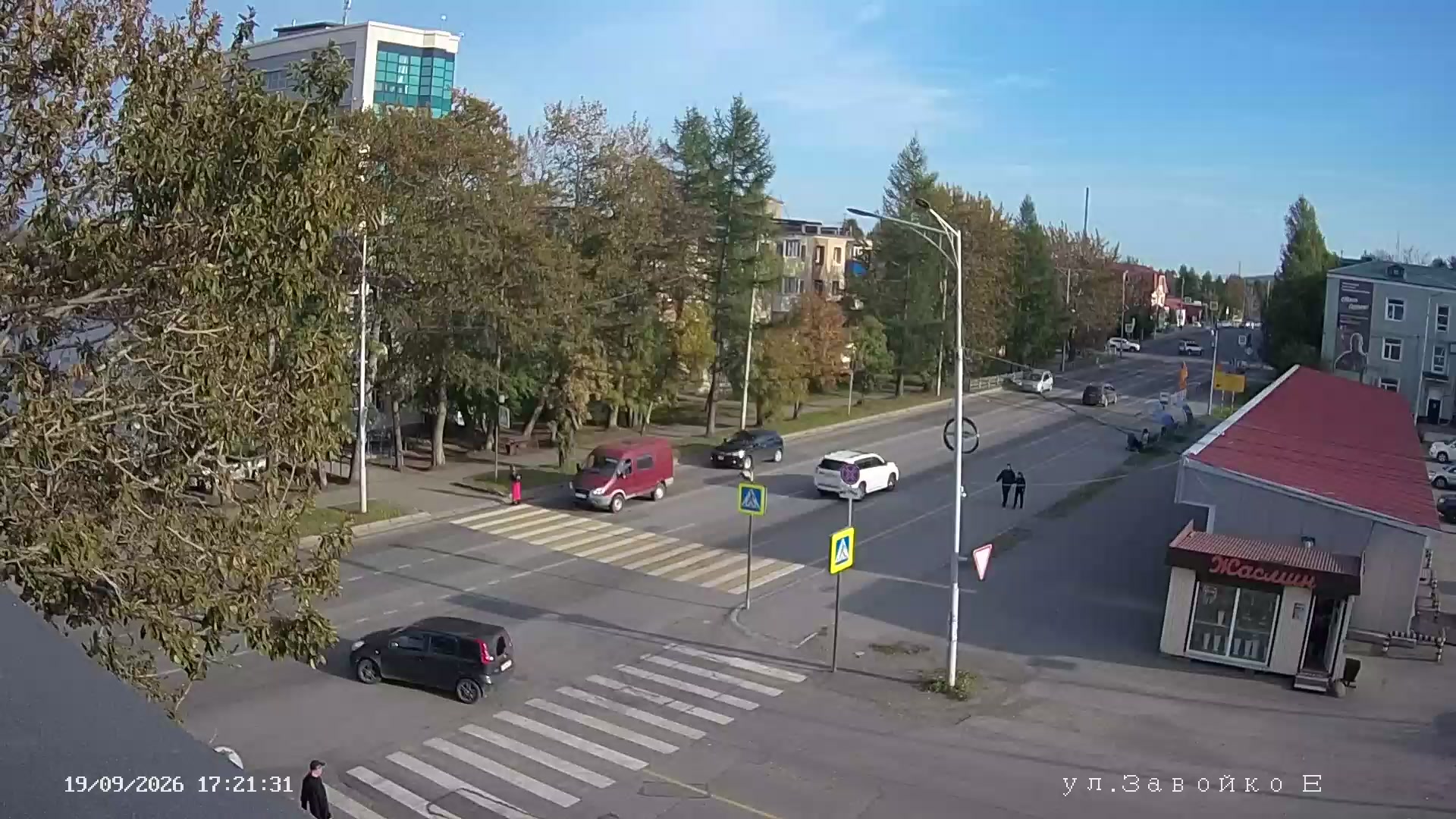Перекрёсток Завойко и Вилюйская, Елизово