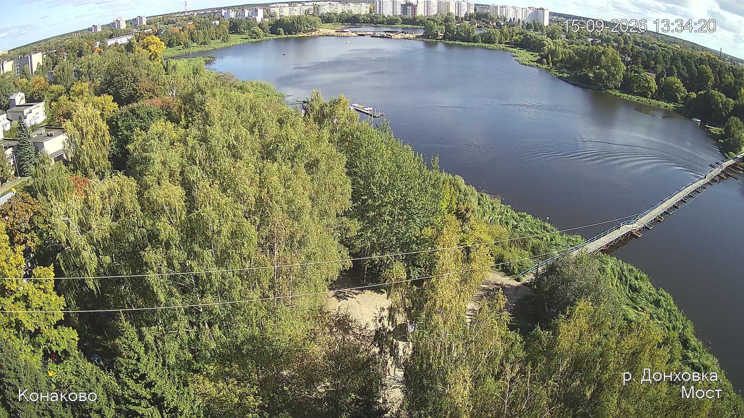 Веб-камера Конаково, Река Донховка