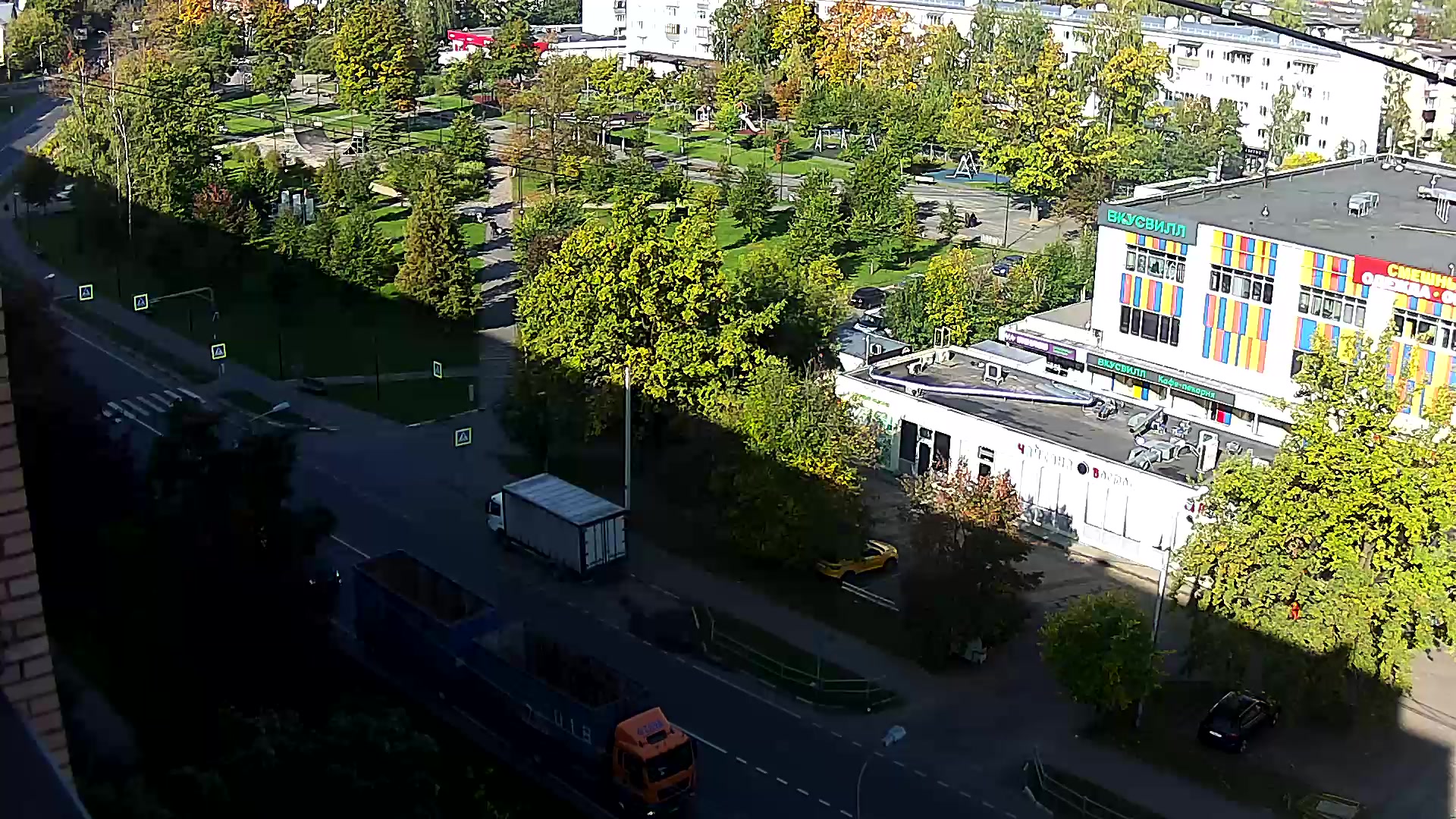 Пересечение улицы Дзержинского и Центрального проезда