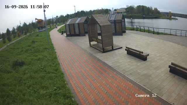 Шаховская набережная в Лысьве