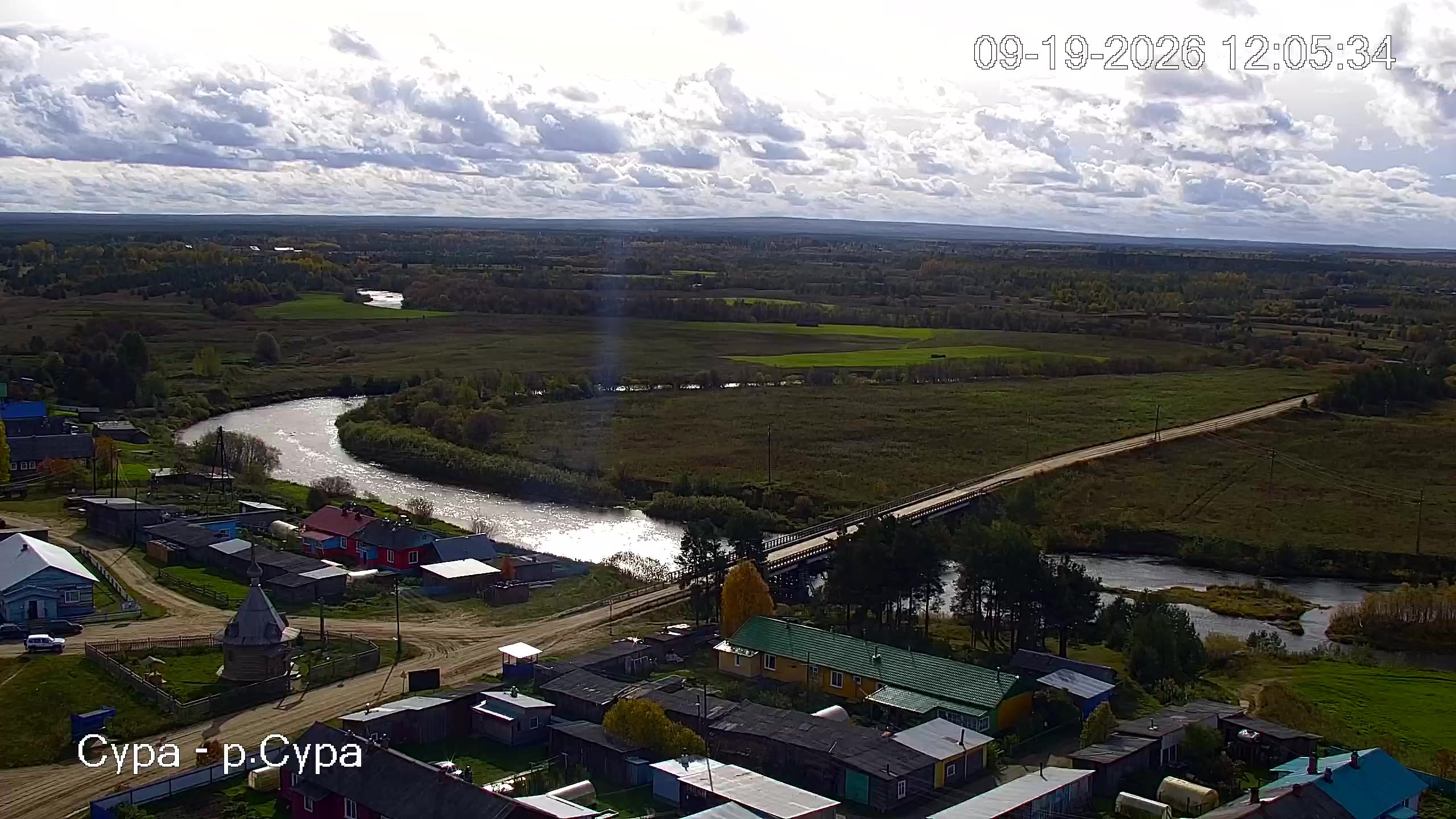 Село Сура на реке Пинеге