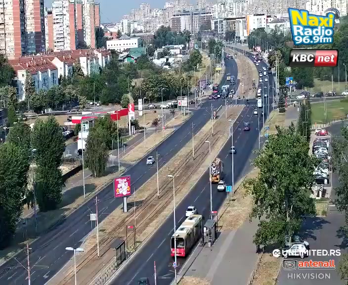 Улица Юрия Гагарина в Белграде