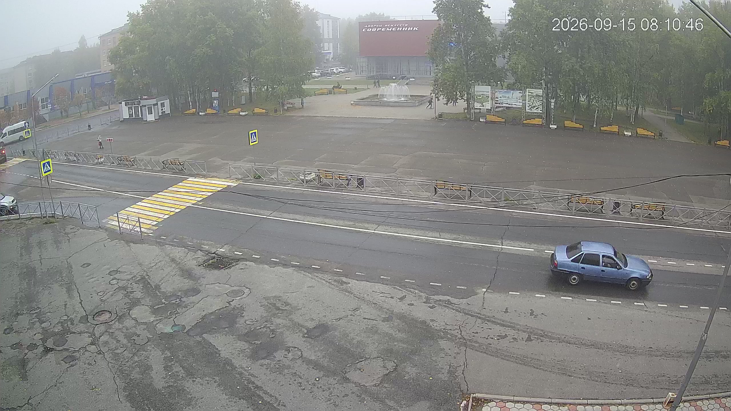 Площадь Нефтяников в Стрежевом